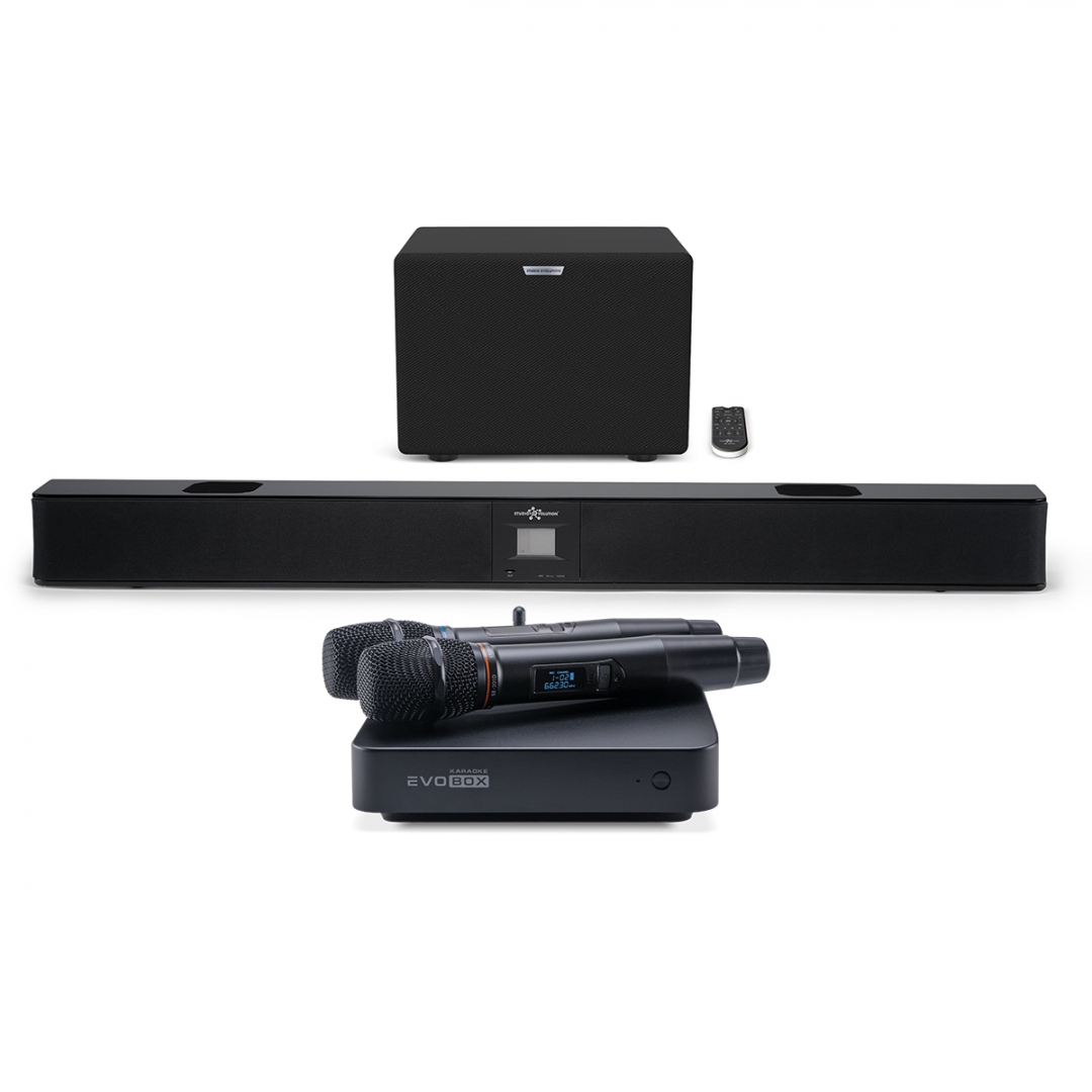 караоке-комплект EVOBOX Plus + EvoSound Bar (саундбар с караоке) в Анапе
