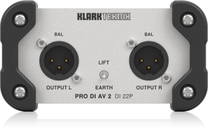 Klark Teknik DI 22P пассивный стерео директ-бокс в Анапе