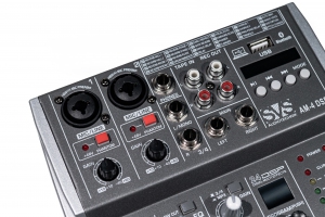 SVS Audiotechnik mixers AM-4 DSP Аналоговый микшерный пульт, 4-канала в Анапе